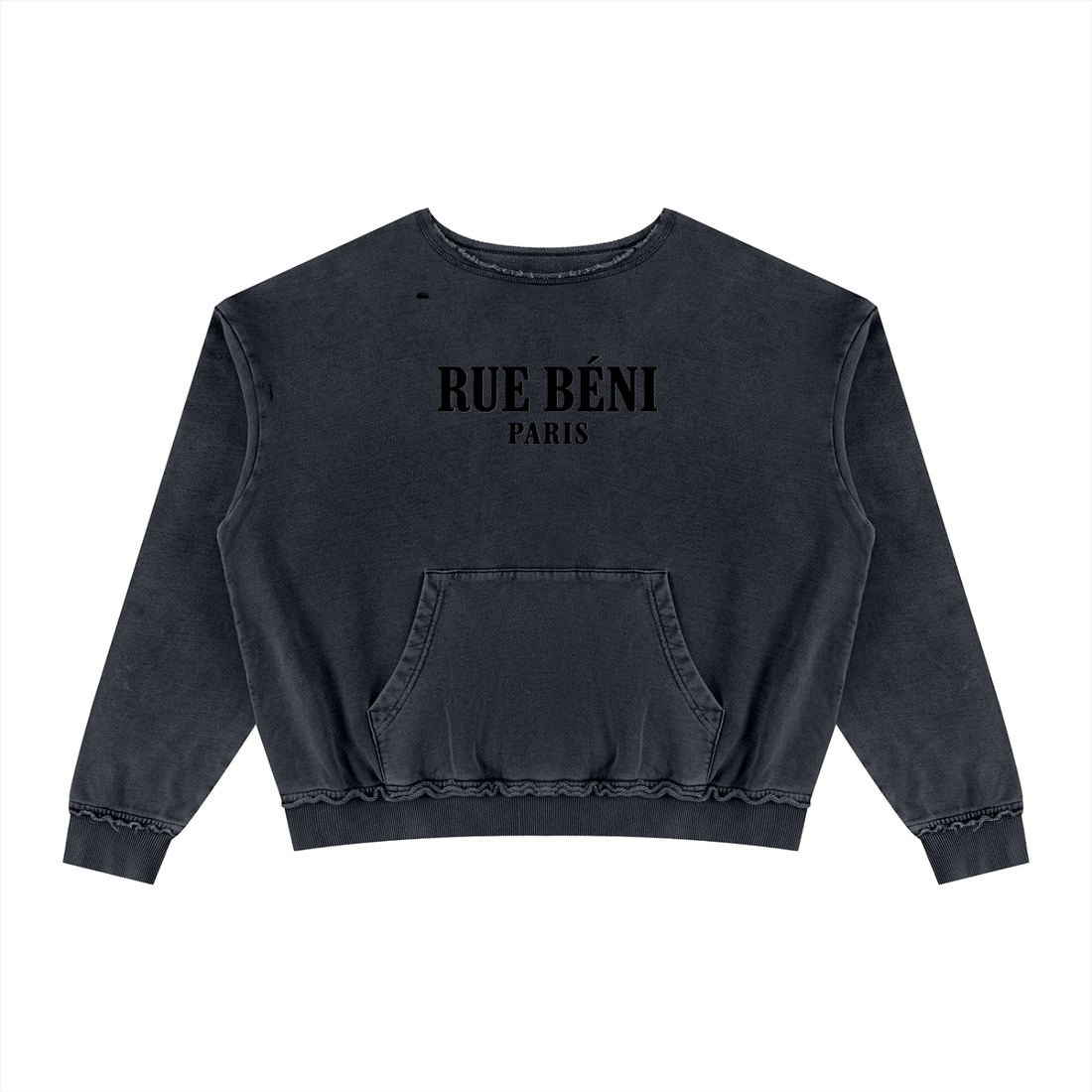 RUE BÉNI heavyweight washed streetwear care guide