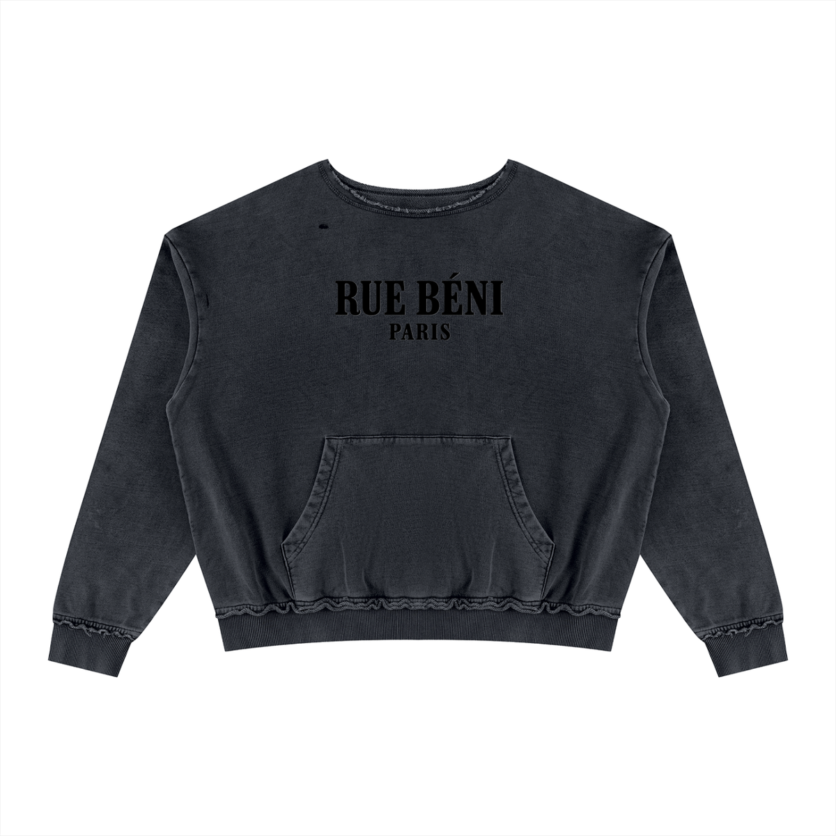 RUE BÉNI heavyweight washed streetwear care guide