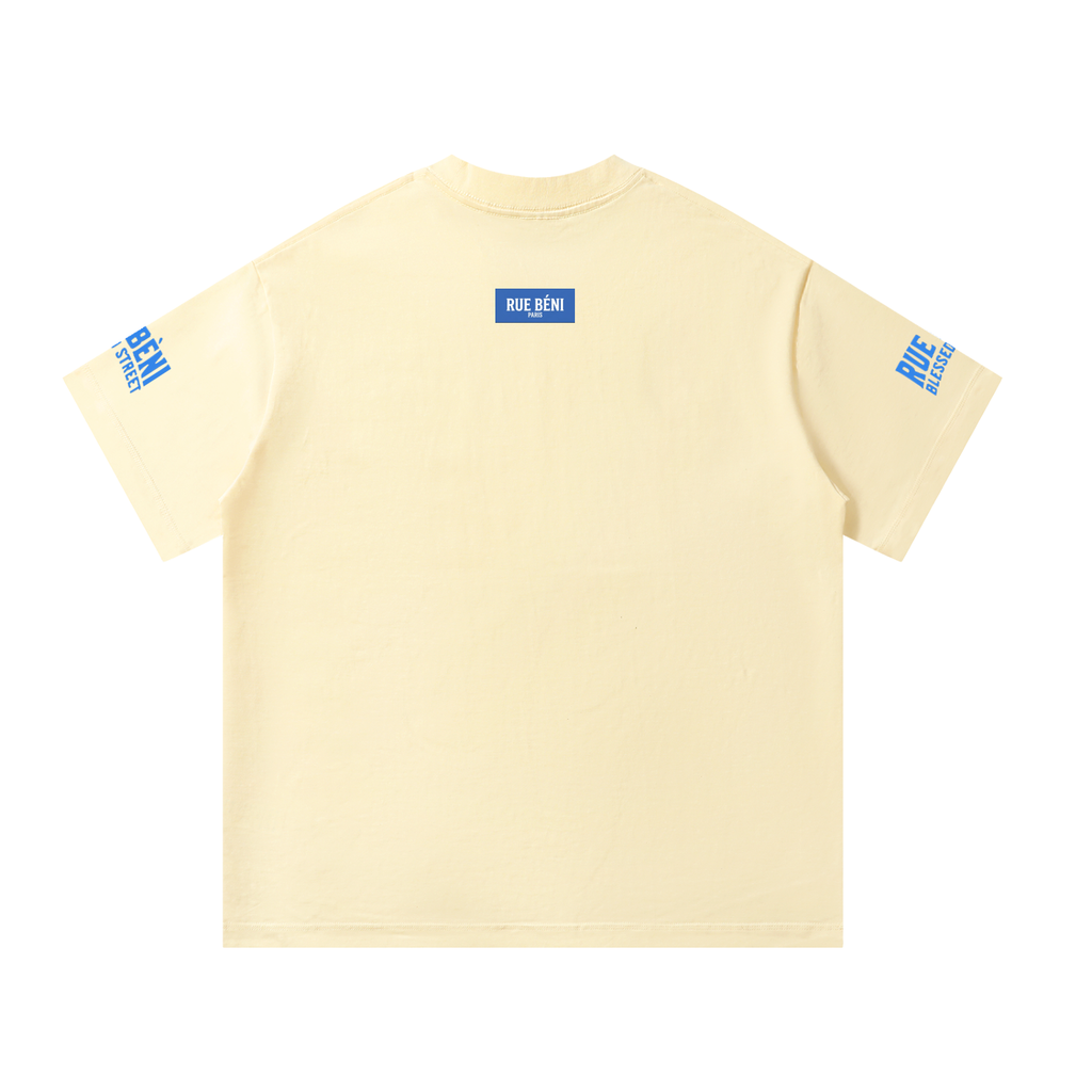 T-shirt ample en coton — 300 GSM