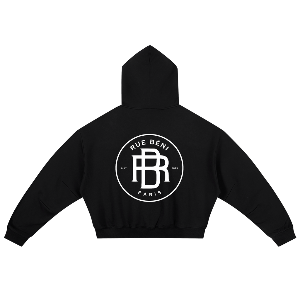 RB Essential Boxy Darted Sleeve Hoodie