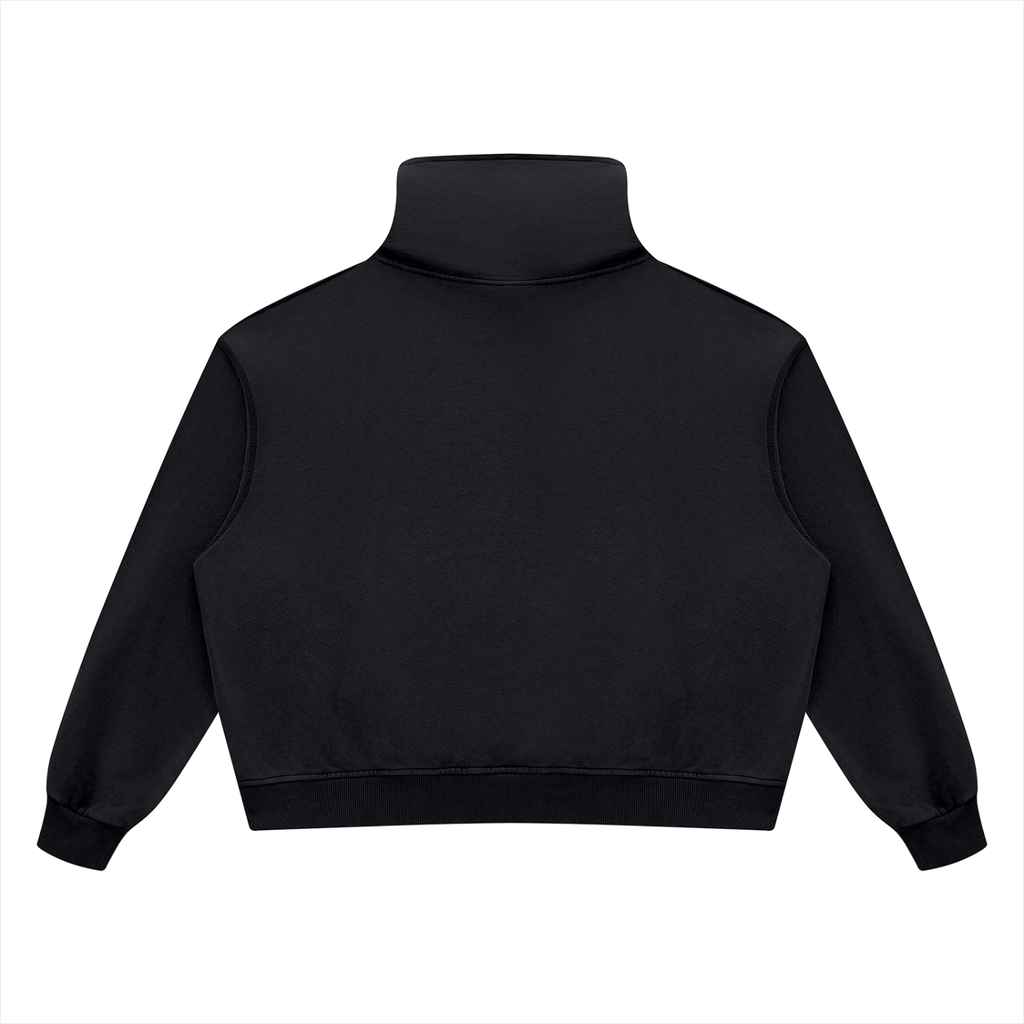 Sweat à col montant Signature RB — 420 GSM