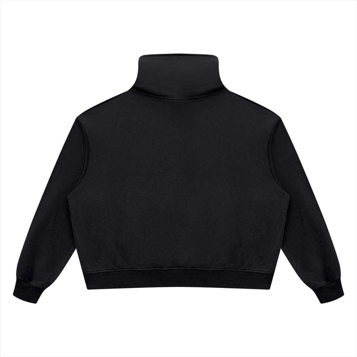 Sweat à col montant Signature RB — 420 GSM