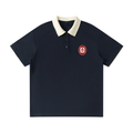 RB Contrast Collar Raglan Polo Shirt