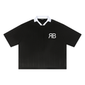 Maillot Soccer Rayé RUE BÉNI — Noir / Boxy