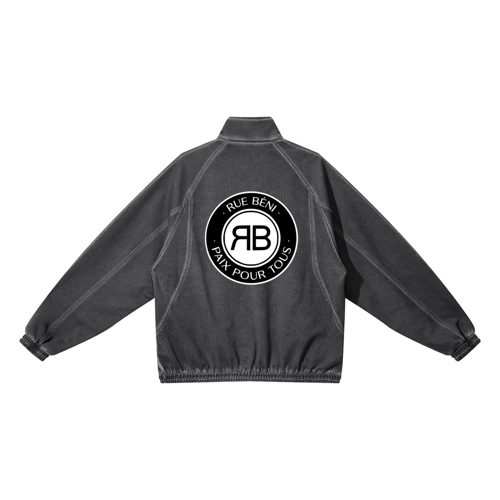 Veste Mesh Vintage RUE BÉNI — Gris Foncé