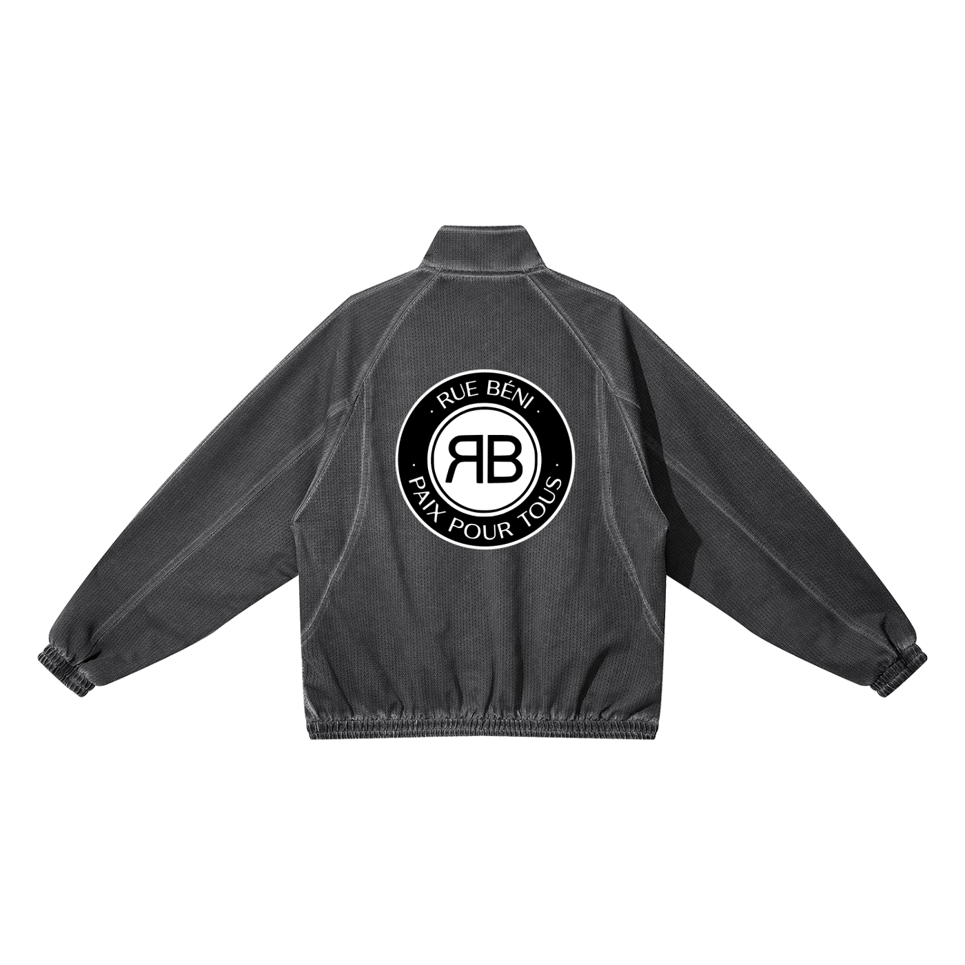Veste Mesh Vintage RUE BÉNI — Gris Foncé