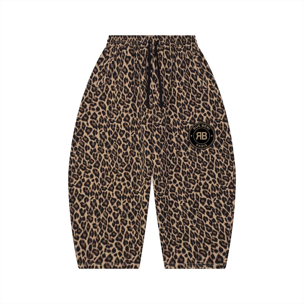 Pantalon de jogging barrel Léopard Blason Paris — 360 GSM
