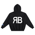 Sweat à capuche ample Monogramme RB — 350 GSM