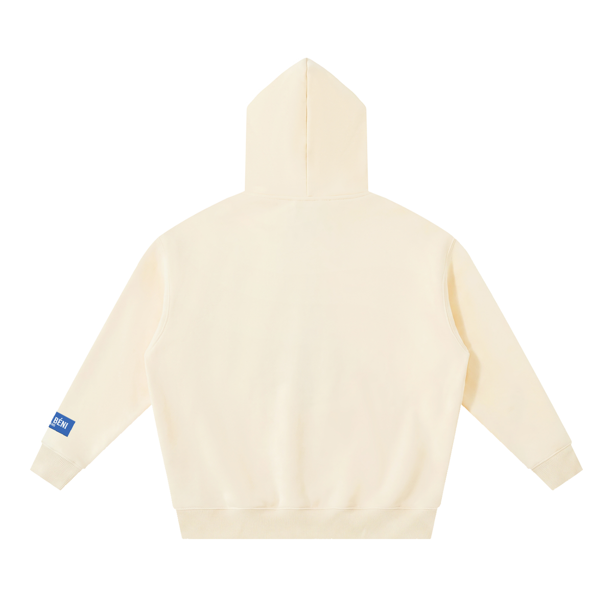 Sweat à capuche ample Signature Cobalt — 345 GSM
