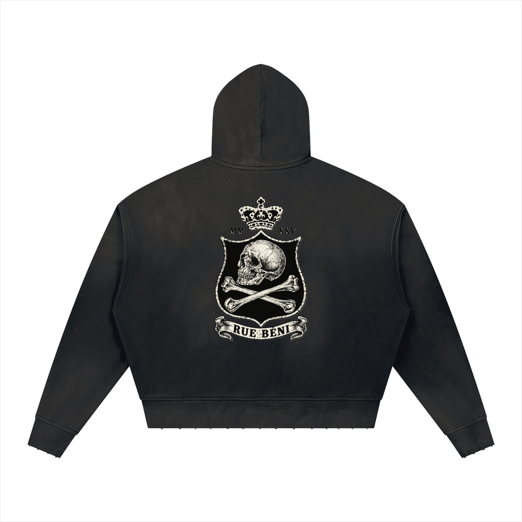 Sweat à capuche Blason — 370 GSM