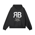 Sweat à capuche épais à poche dissimulée — 460 GSM