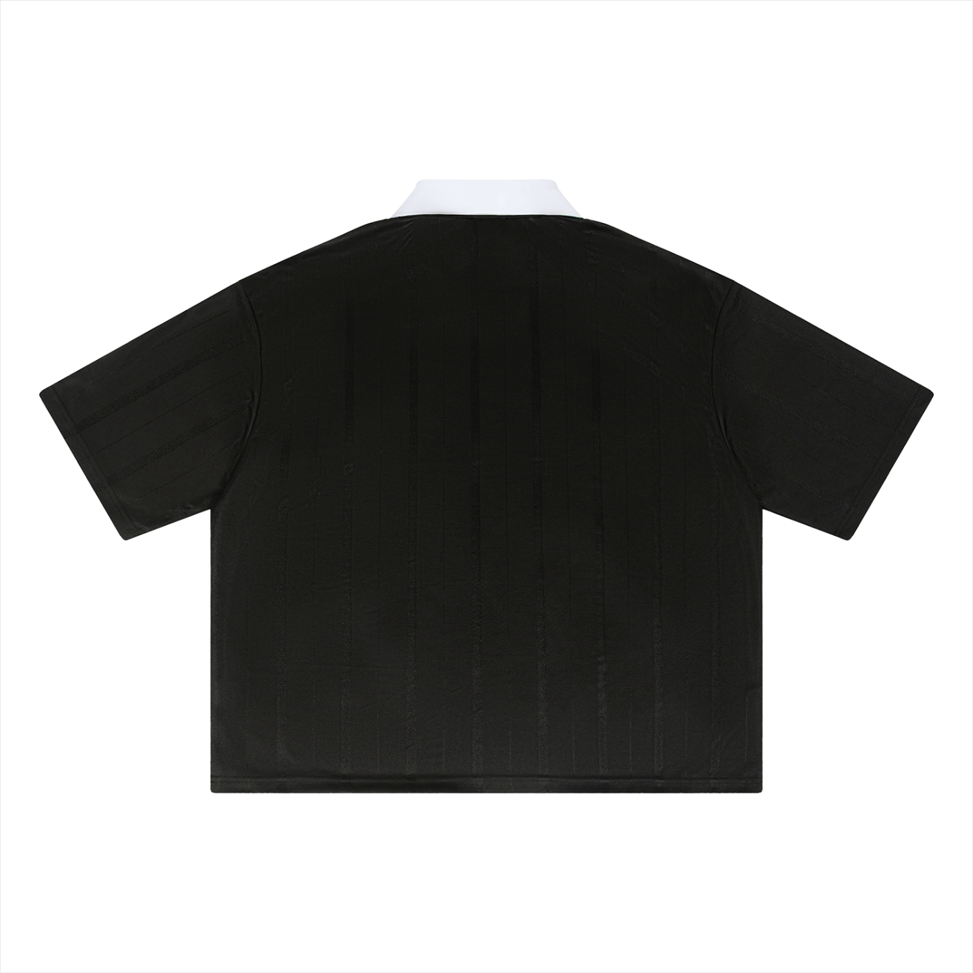 Maillot Soccer Rayé RUE BÉNI — Noir / Boxy