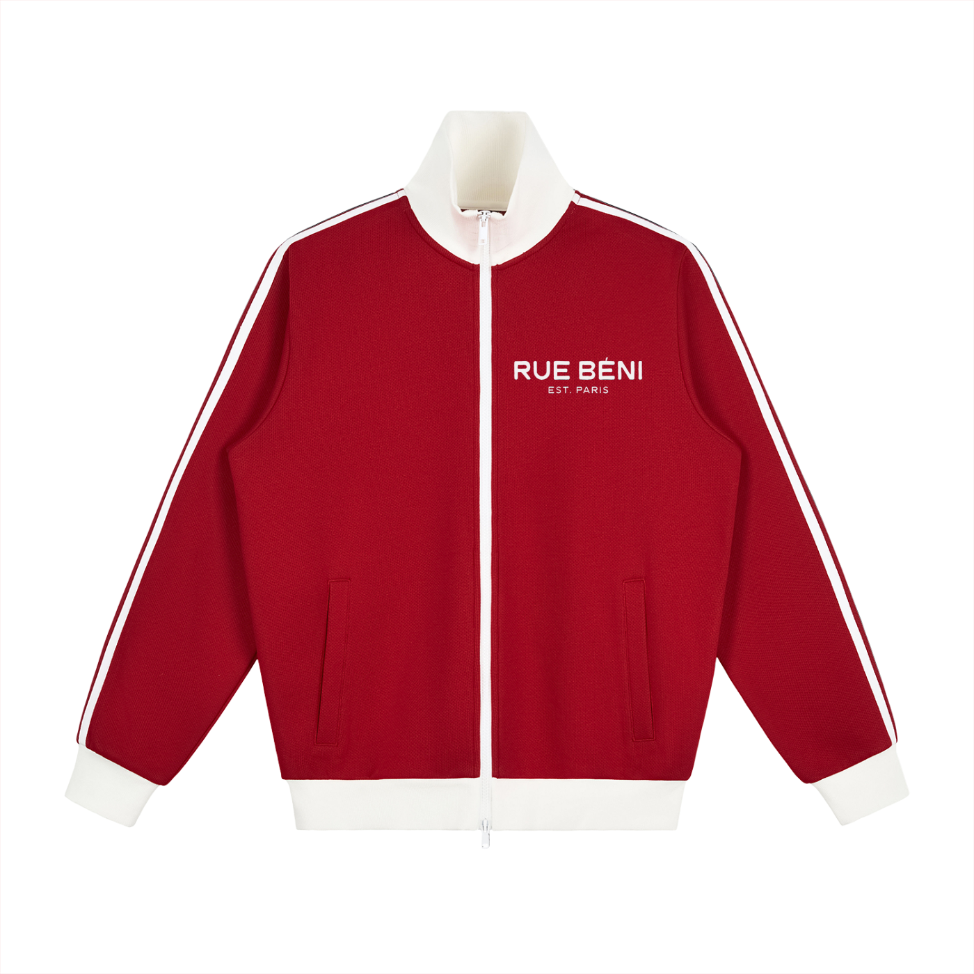 Veste Rayure Élite — Rouge