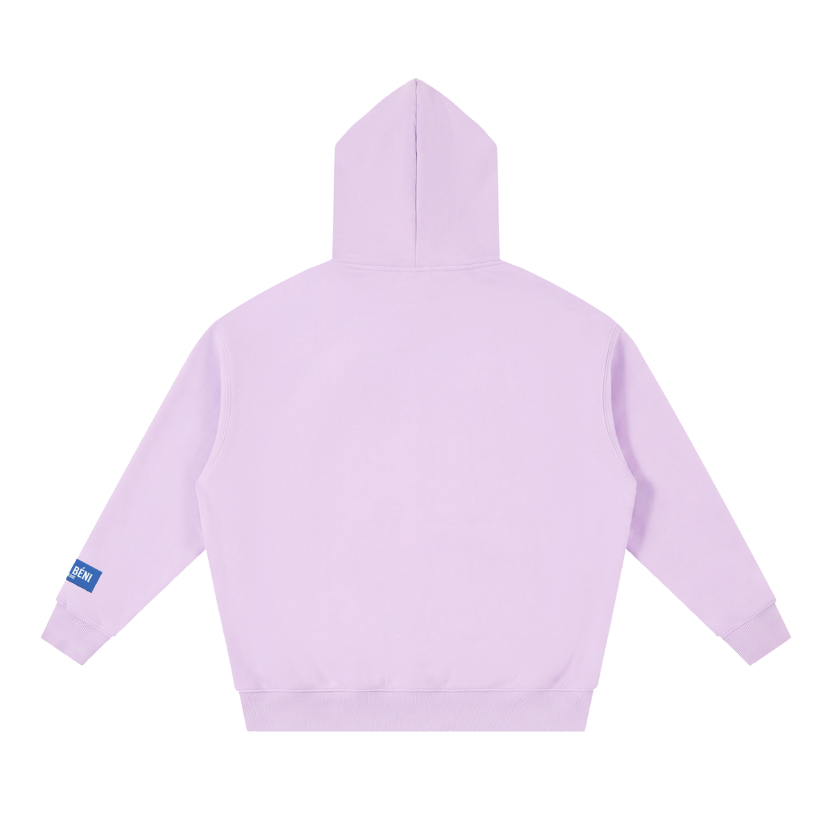 Sweat à capuche ample Signature Cobalt — 345 GSM