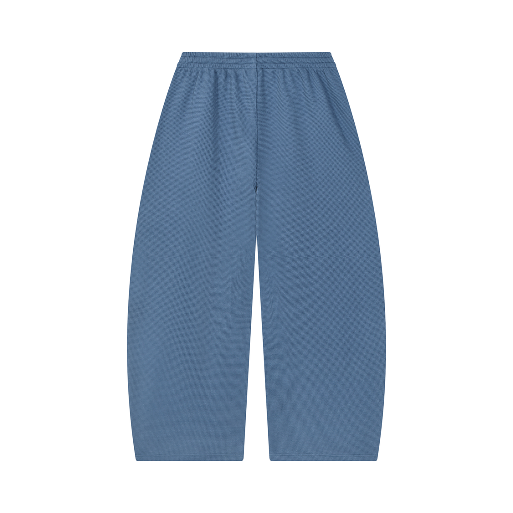 Pantalon gaufré coupe barrel — 360 GSM