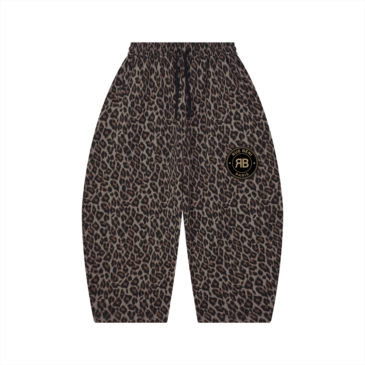 Pantalon de jogging barrel Léopard Blason Paris — 360 GSM