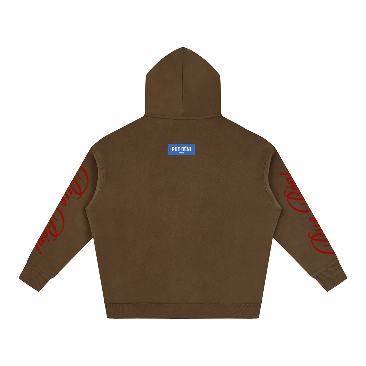 Sweat à capuche oversize en molleton — 350 GSM