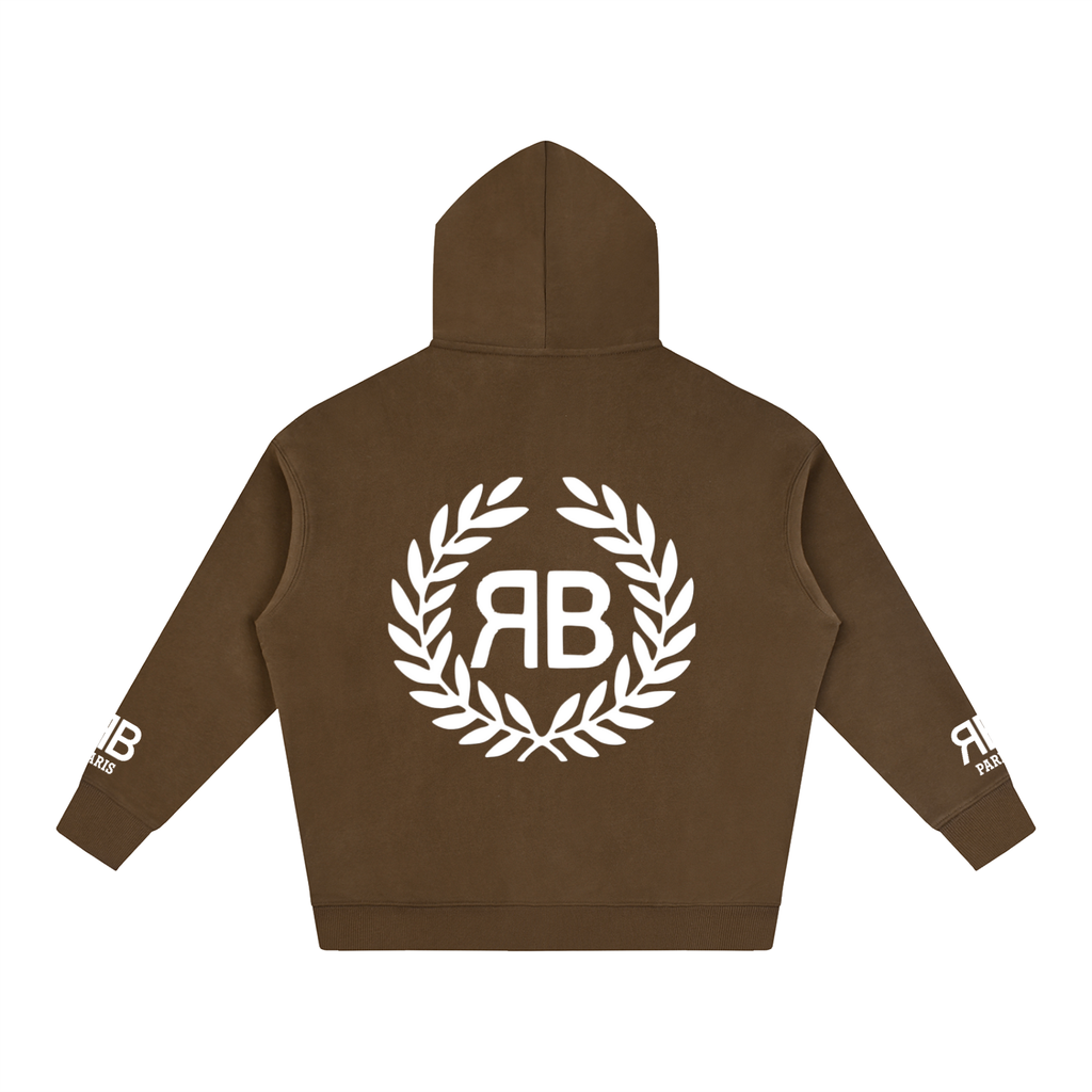 Sweat à capuche ample Mode de Luxe — 350 GSM