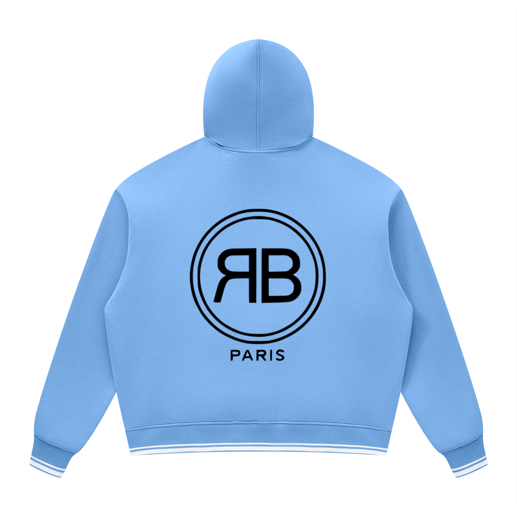 Sweat à capuche bicolore Blessed Street — 345 GSM