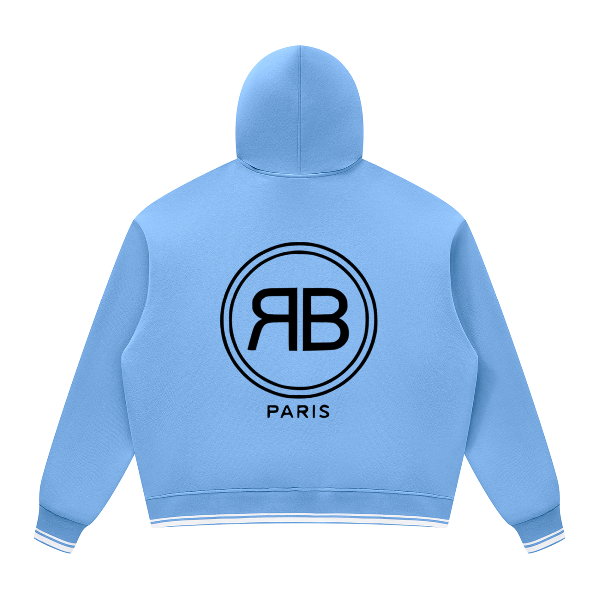 Sweat à capuche bicolore Blessed Street — 345 GSM