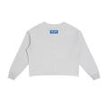 Sweat ample à bords francs Signature Cobalt — 320 GSM