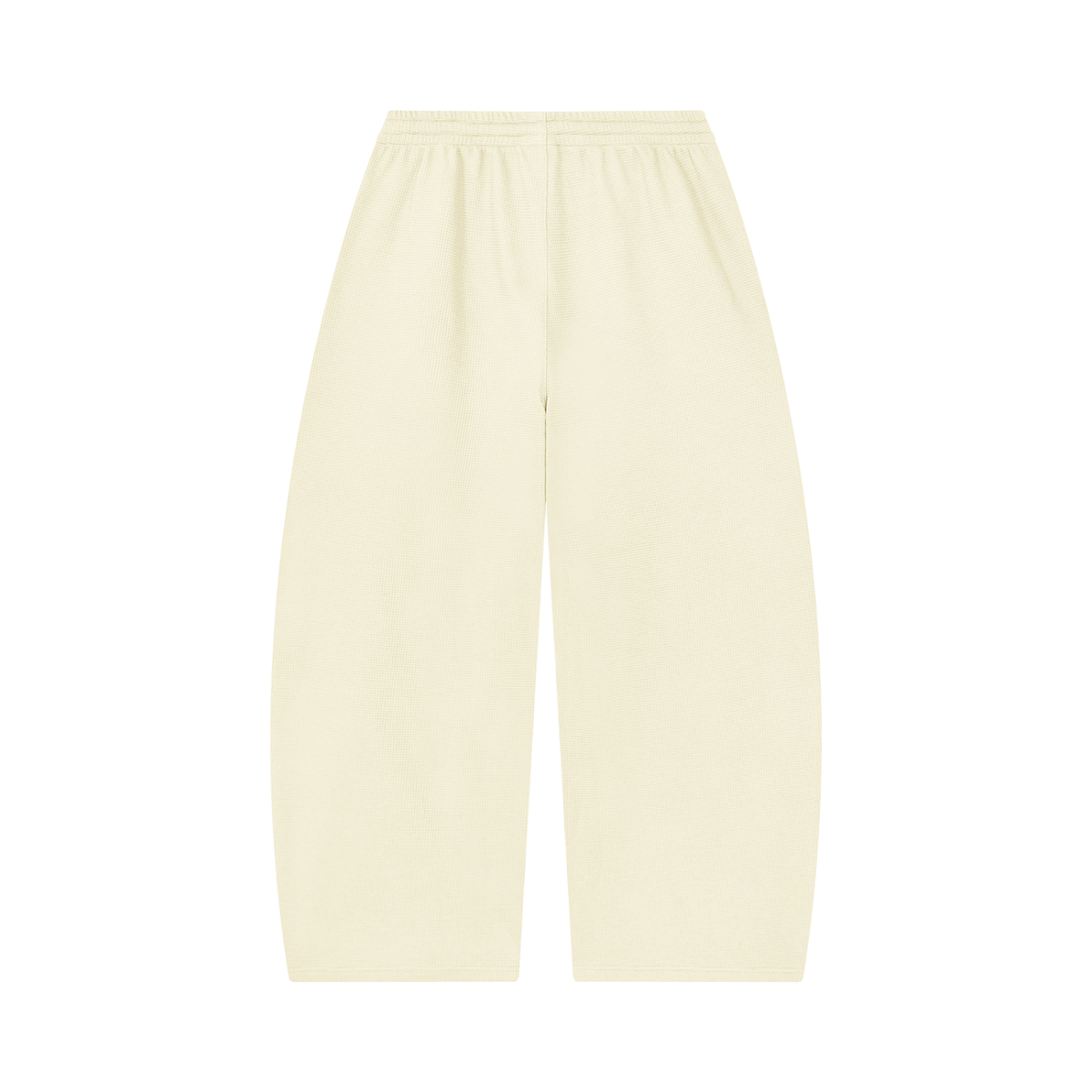 Pantalon gaufré coupe barrel — 360 GSM