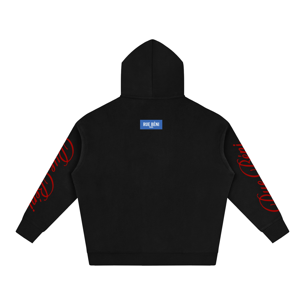 Sweat à capuche oversize en molleton — 350 GSM