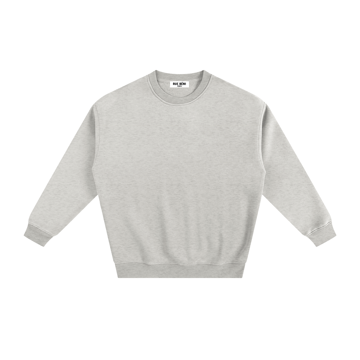 Sweat à col rond Signature Cobalt — 350 GSM
