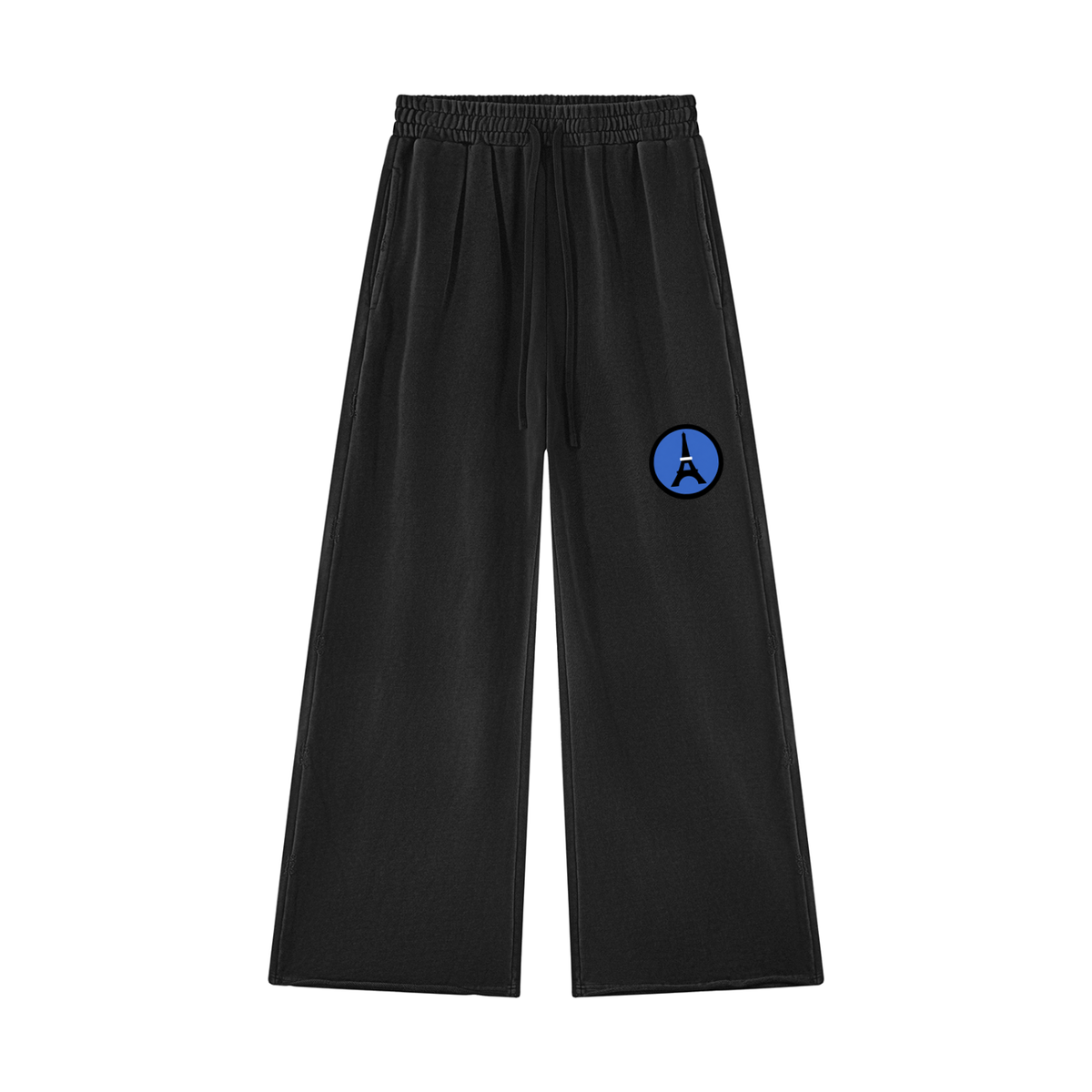 Pantalon de jogging délavé à bords francs — 420 GSM