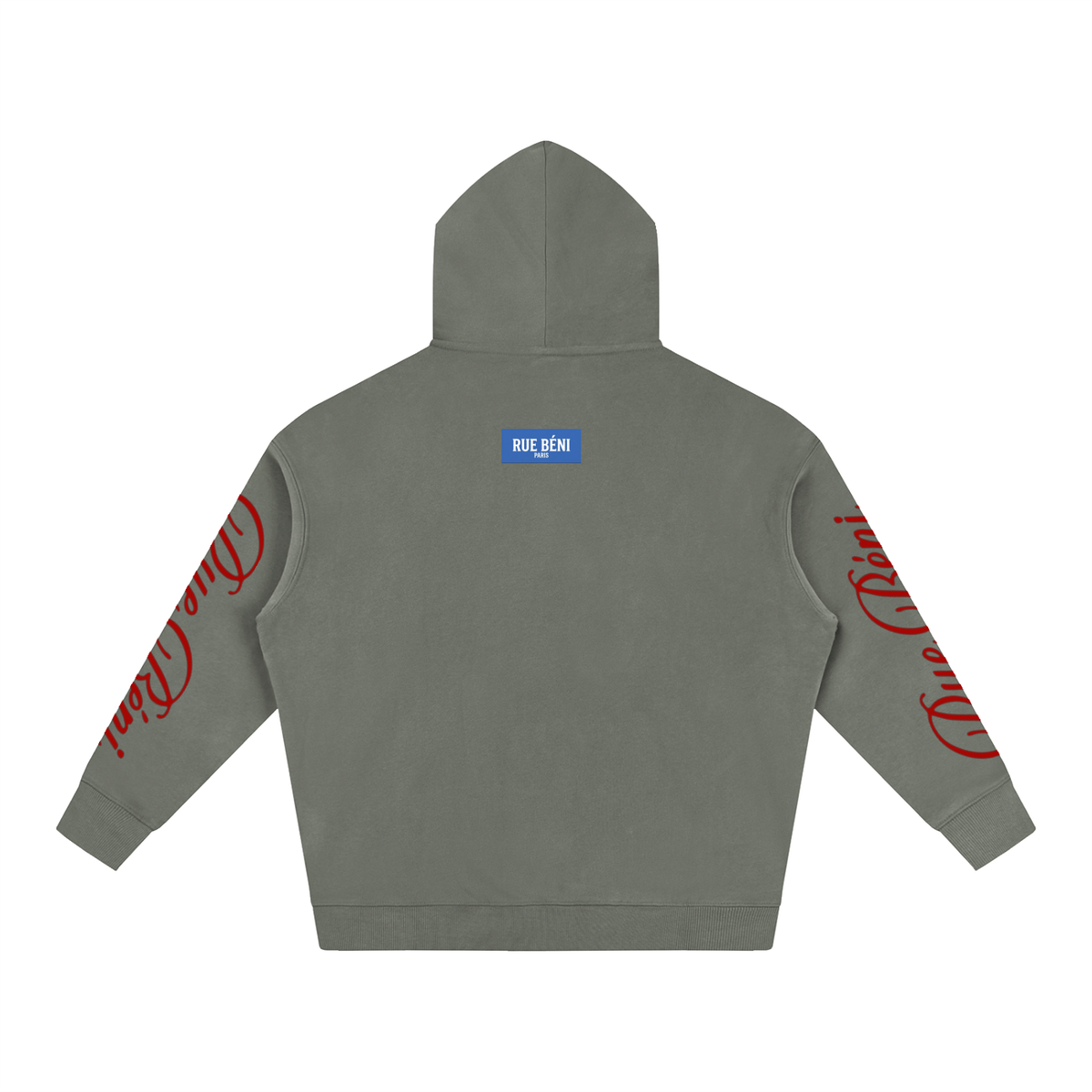Sweat à capuche oversize en molleton — 350 GSM