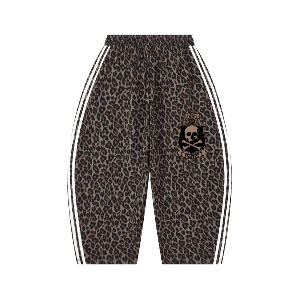 Pantalon de jogging barrel Léopard Blason Paris — 360 GSM