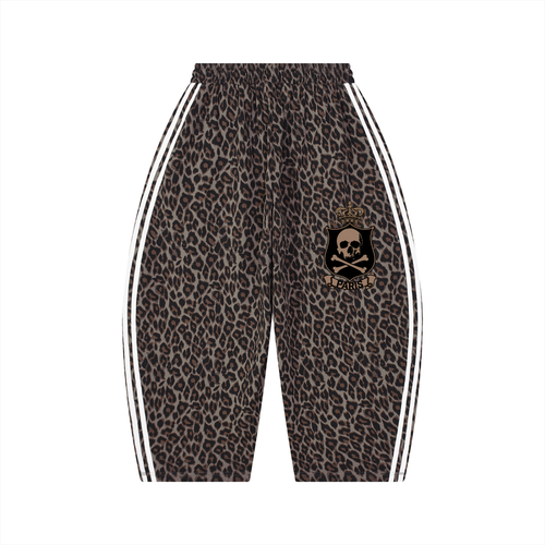Pantalon de jogging barrel Léopard Blason Paris — 360 GSM
