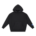 Sweat à capuche ample Signature Cobalt — 345 GSM
