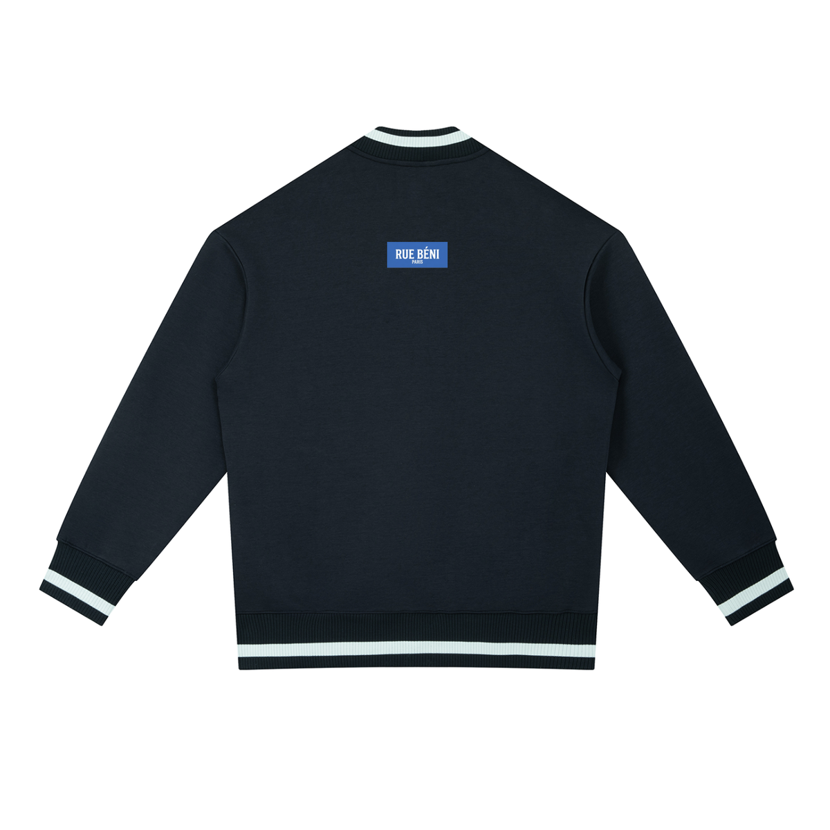 Blouson bomber zippé à passepoils contrastés — 400 GSM