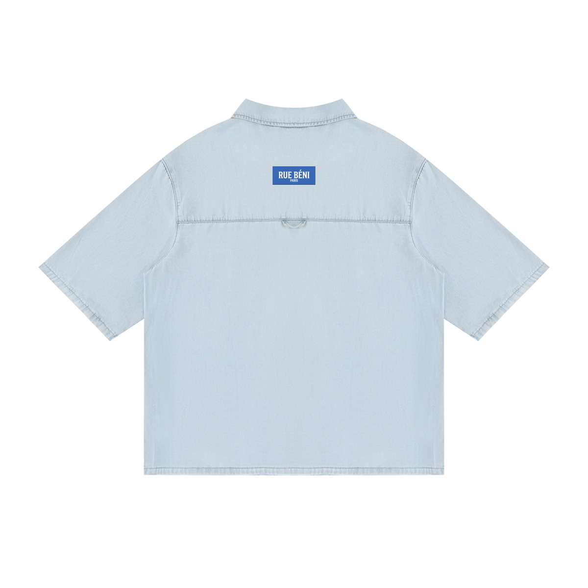 Chemise ample en lyocell délavé — 310 GSM