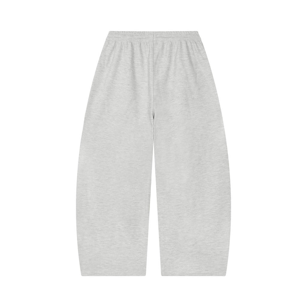 Pantalon gaufré coupe barrel — 360 GSM