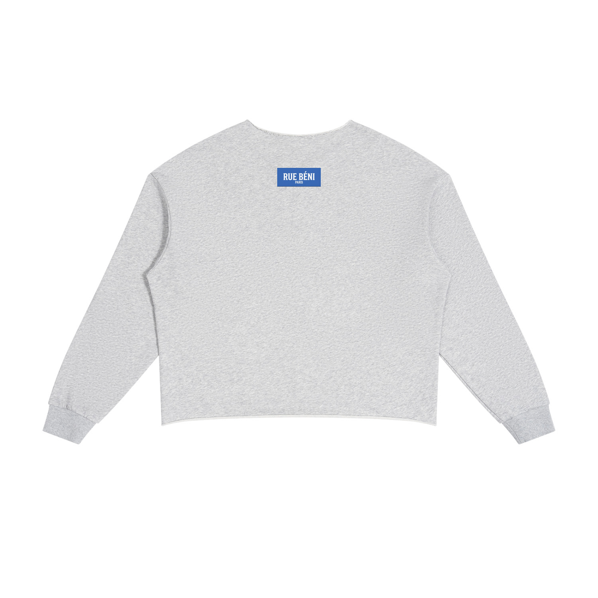 Sweat ample à empiècements et bords francs — 320 GSM