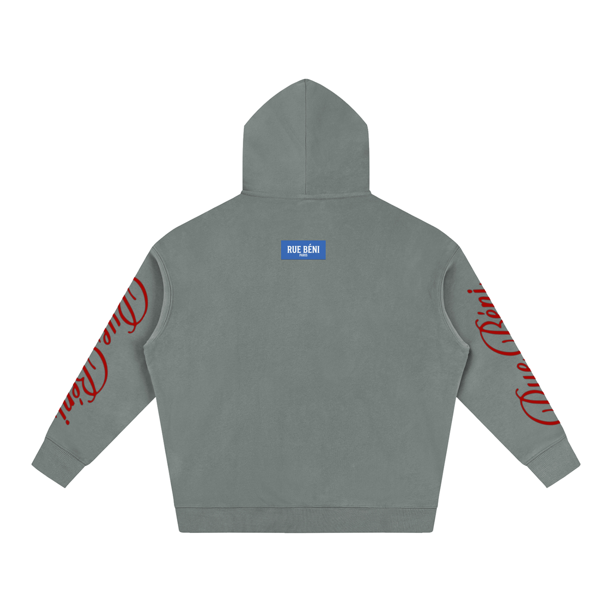 Sweat à capuche oversize en molleton — 350 GSM