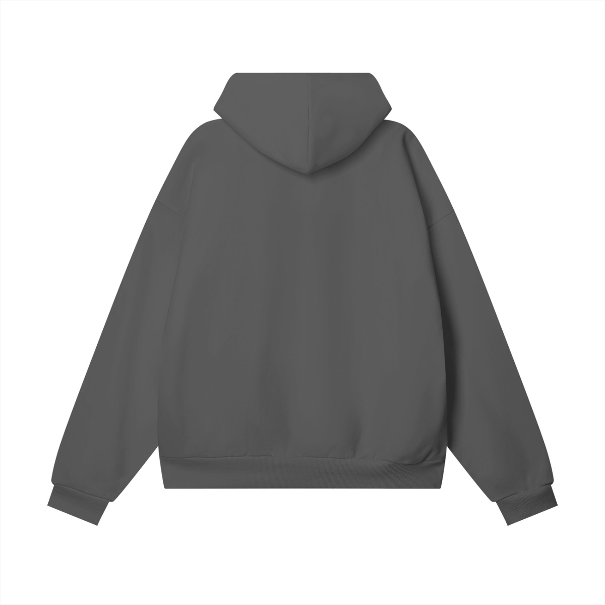 Sweat à capuche épais à poche dissimulée — 460 GSM