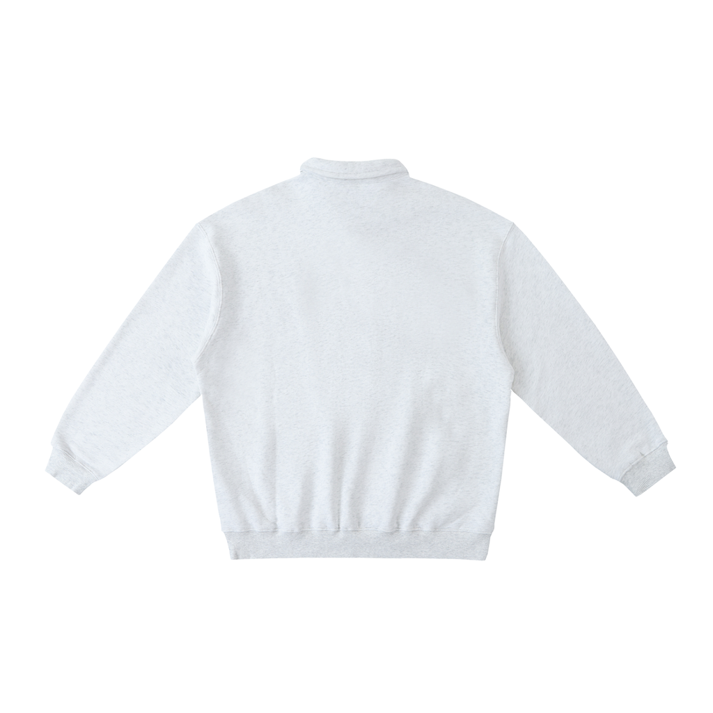 RB Heavyweight Polo-Collar Sweatshirt