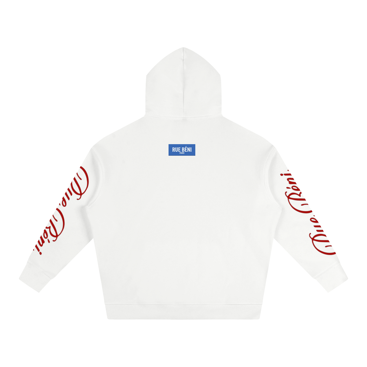Sweat à capuche oversize en molleton — 350 GSM