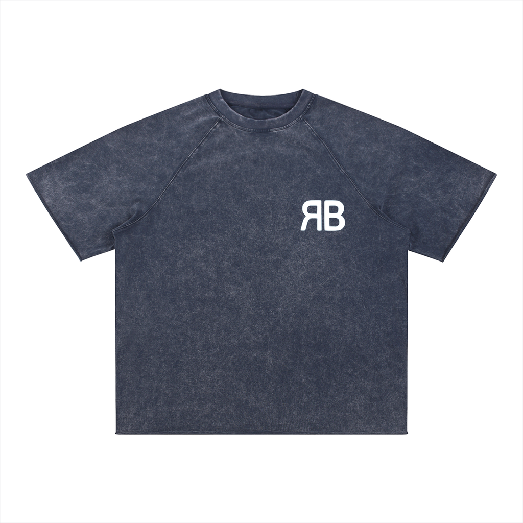 T-shirt délavé Signature RB — 300 GSM