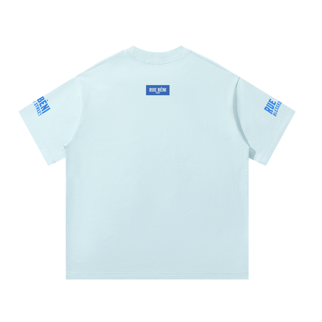 T-shirt ample en coton — 300 GSM