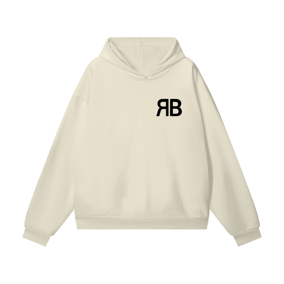Sweat à capuche épais à poche dissimulée — 460 GSM