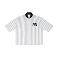 Maillot zippé à rayures RB — 240 GSM