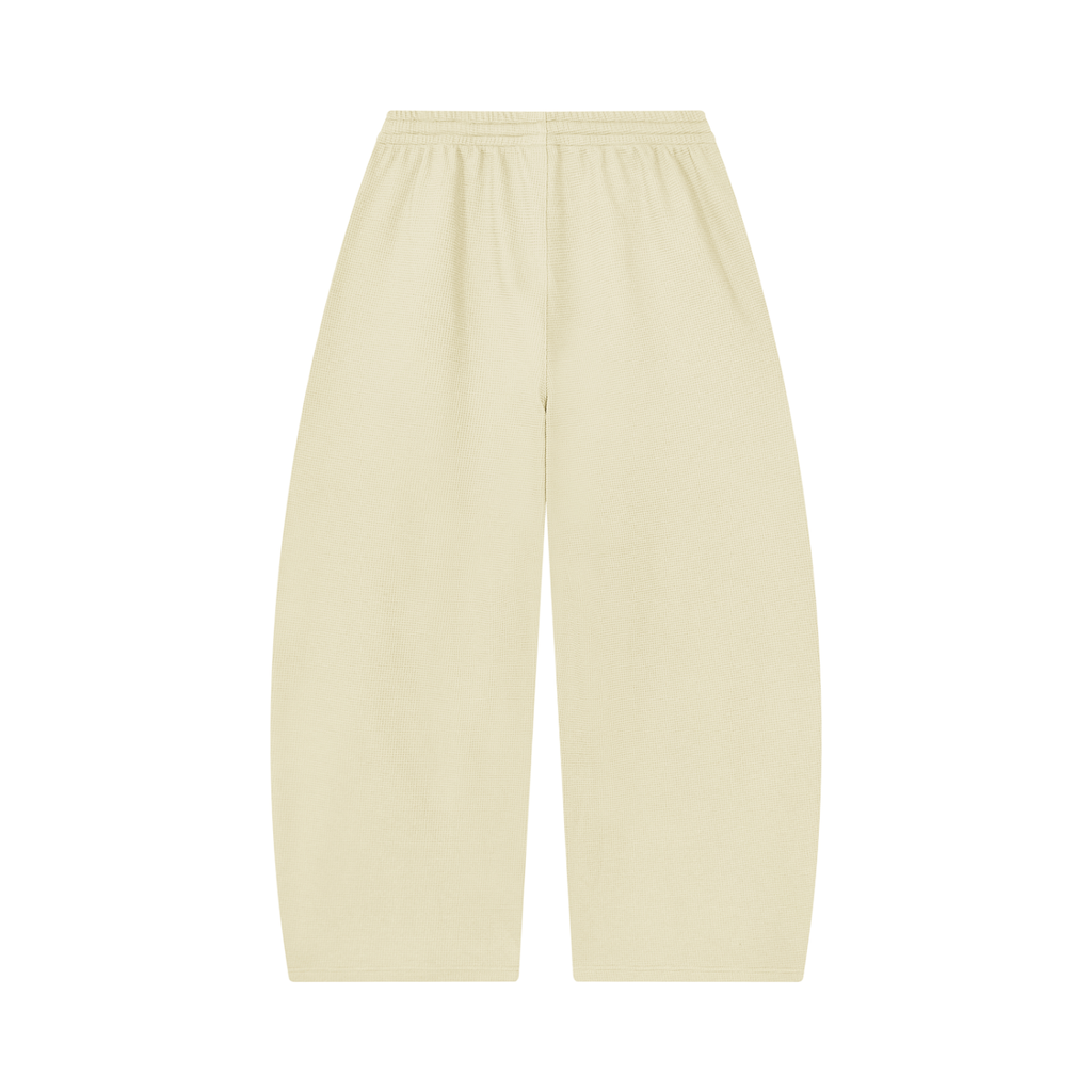 Pantalon gaufré coupe barrel — 360 GSM