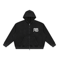 Sweat zippé gaufré Shukufuku — 380 GSM