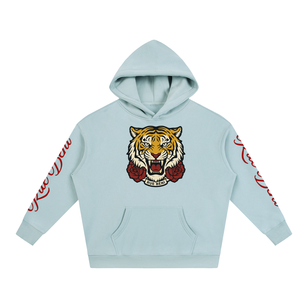 Sweat à capuche oversize en molleton — 350 GSM