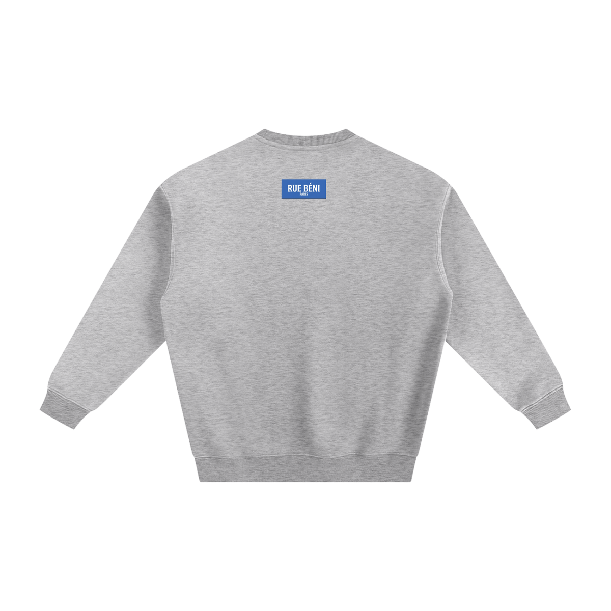 Sweat à col rond Signature Cobalt — 350 GSM