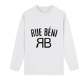 Chemise Manches Longues RUE BÉNI — Blanc / Drop Shoulder